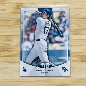 SHOHEI OHTANI 2024 Topps 50/50 HR #10